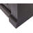 Two 8' Tall Bookcase Wall With Ladder, Storage Organizer, Display Shelf for Office, Black-755176557