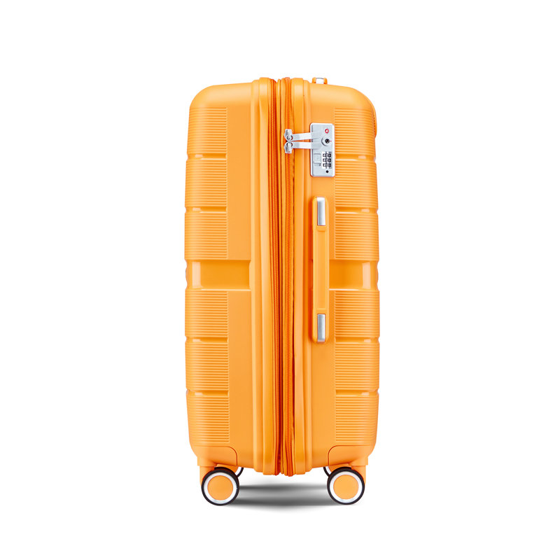 Ensembles de valises 4 pièces (14/20/24/28) Valise extensible légère et durable en PP