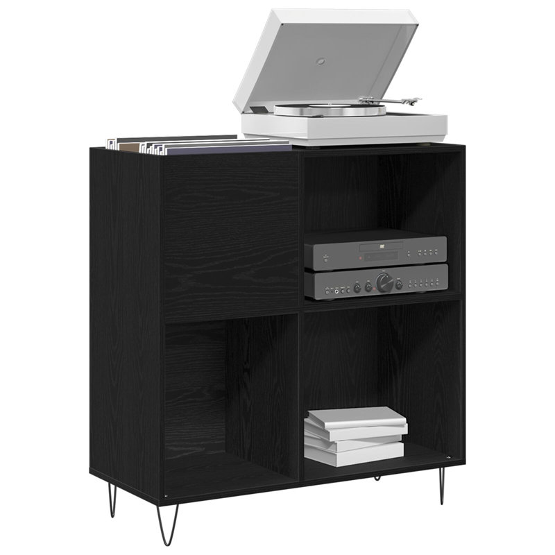 6-3 Rectangle Accent Cabinet, Black Oak