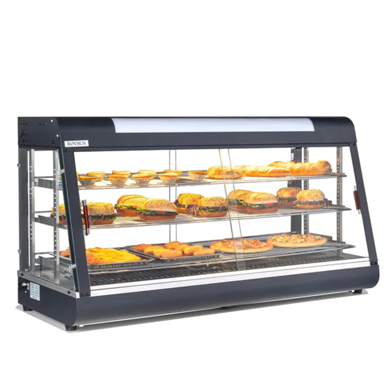 Vitrines à 3 niveaux 48 pouces 1800W 110V