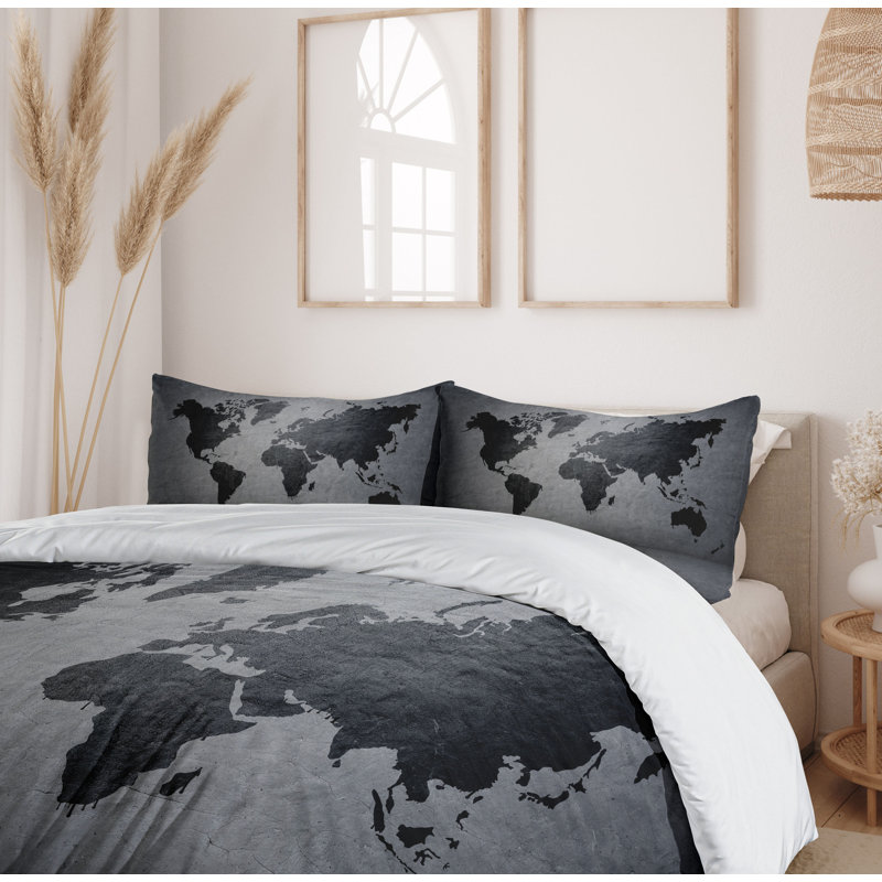 No Duvet Cover, Queen Duvet Cover + 2 Standard Shams
