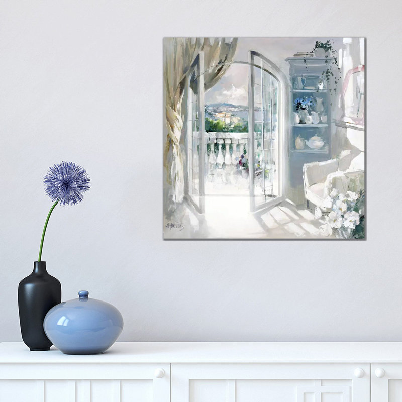 Sunny Room by Willem Haenraets - Wrapped Canvas Print, 45.72 cm H x 45.72 cm W x 1.91 cm D