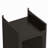 Modern Four-Tier Glass Door Cabinet With Featuring Five-Tier Storage, For Entryway Living Room Bathroom Dining Room-504089636