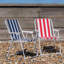 Harbour Housewares Folding Metal Beach Chairs-1670761161
