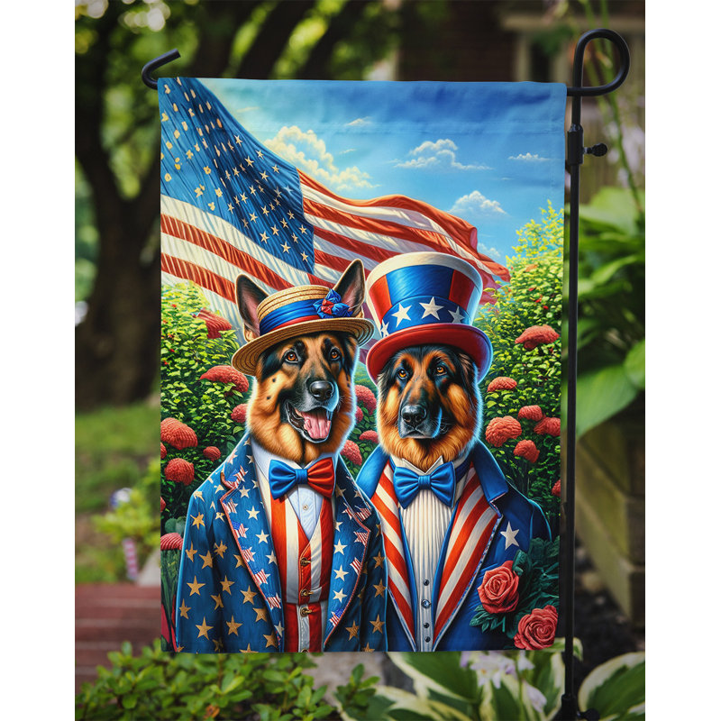 Drapeau All American Garden, Berger allemand