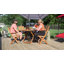 Fauteuil de patio en teck