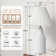 17.32"White Ceramic Table Lamp With White Folding Lampshade
