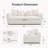 83'' Wide Uphostered Square Arm Sofa-1981419702