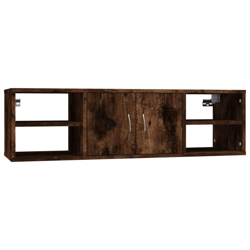 Glendel 4 Piece Accent Shelf, Rustic Brown