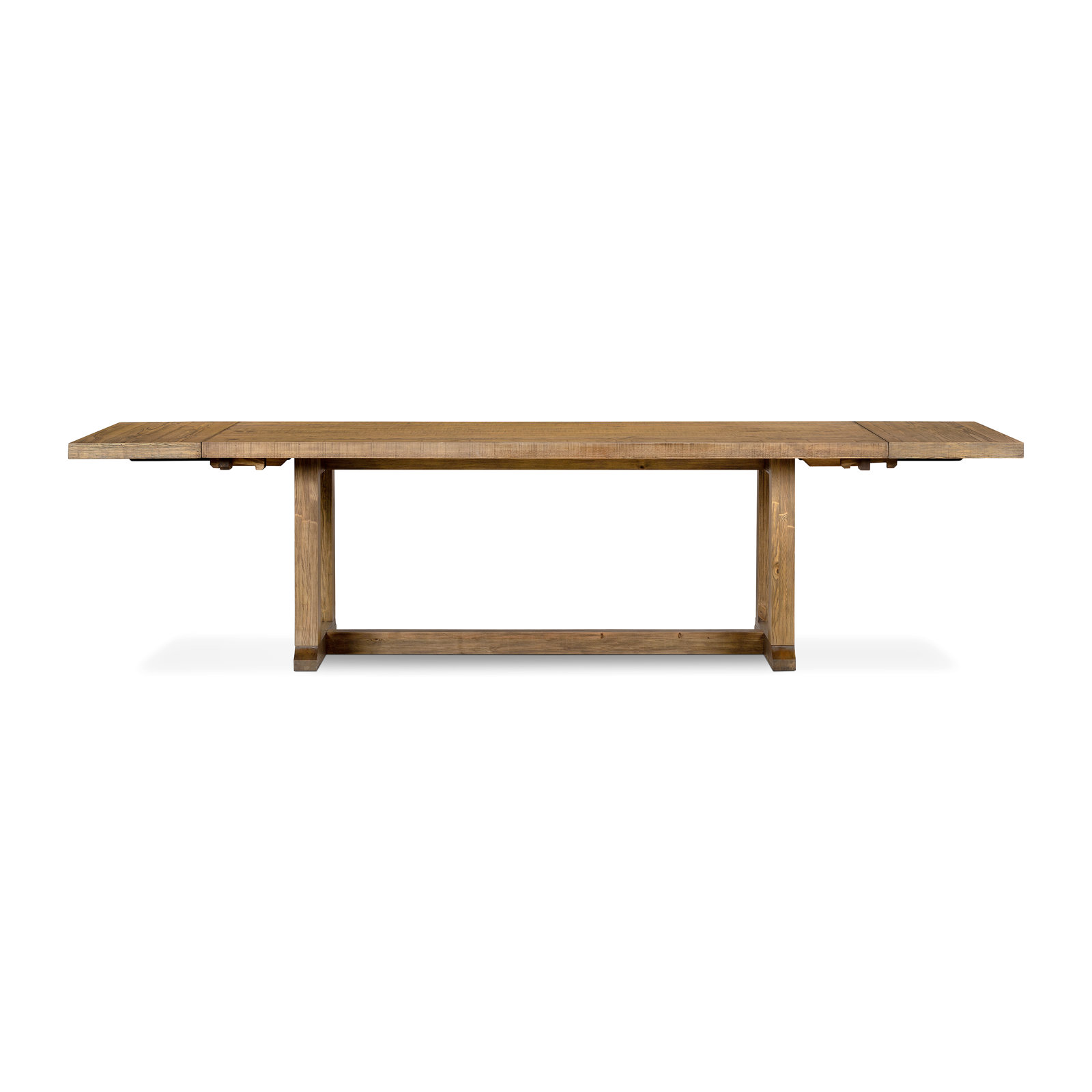 Daila 86.5'' Extendable Dining Table, Honey Pine/Waxed Pine