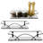 3 Piece Wall Metal Wire Spice Rack