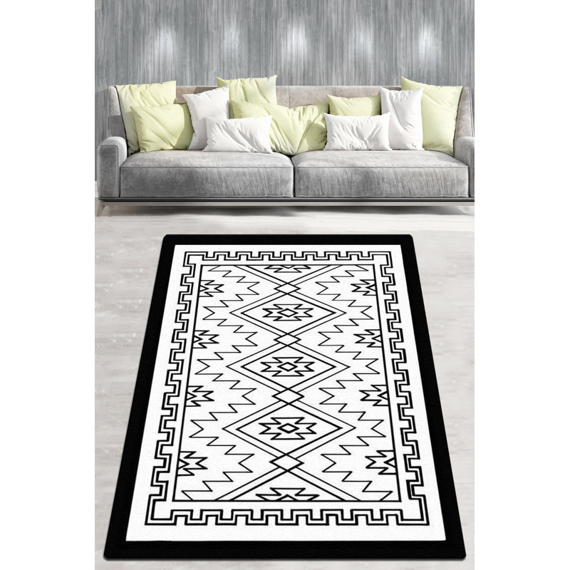 Antibacterial Hall Carpet, 3.3 x 4.9 Feet | 100% Polyester, 0.4 in Pile Height, Non-Slip Felt Dot Underside | Machine Washable, 700 GSM | Perfect for Living Room, Bedroom, and Entryways, Stylish & Functional Design