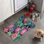 Tapis de nuit coloré en forme d'os - 1 pièce