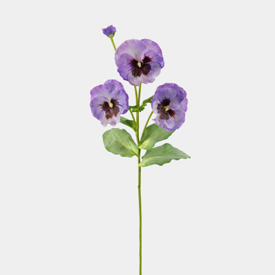 Silk Pansy Faux Floral