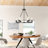 6 - Light Dimmable Chandelier