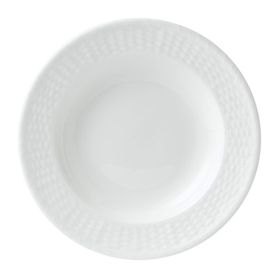 Nantucket Basket Bone China Soup Plate