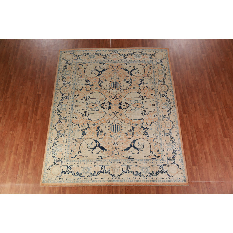 Tapis oriental en laine à teinture végétale Ziegler