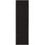 Tapis rectangulaire touffeté à motif géométrique noir-878007436