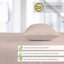 Kal 100% Cotton Sheet Set-1429579214-1429579215