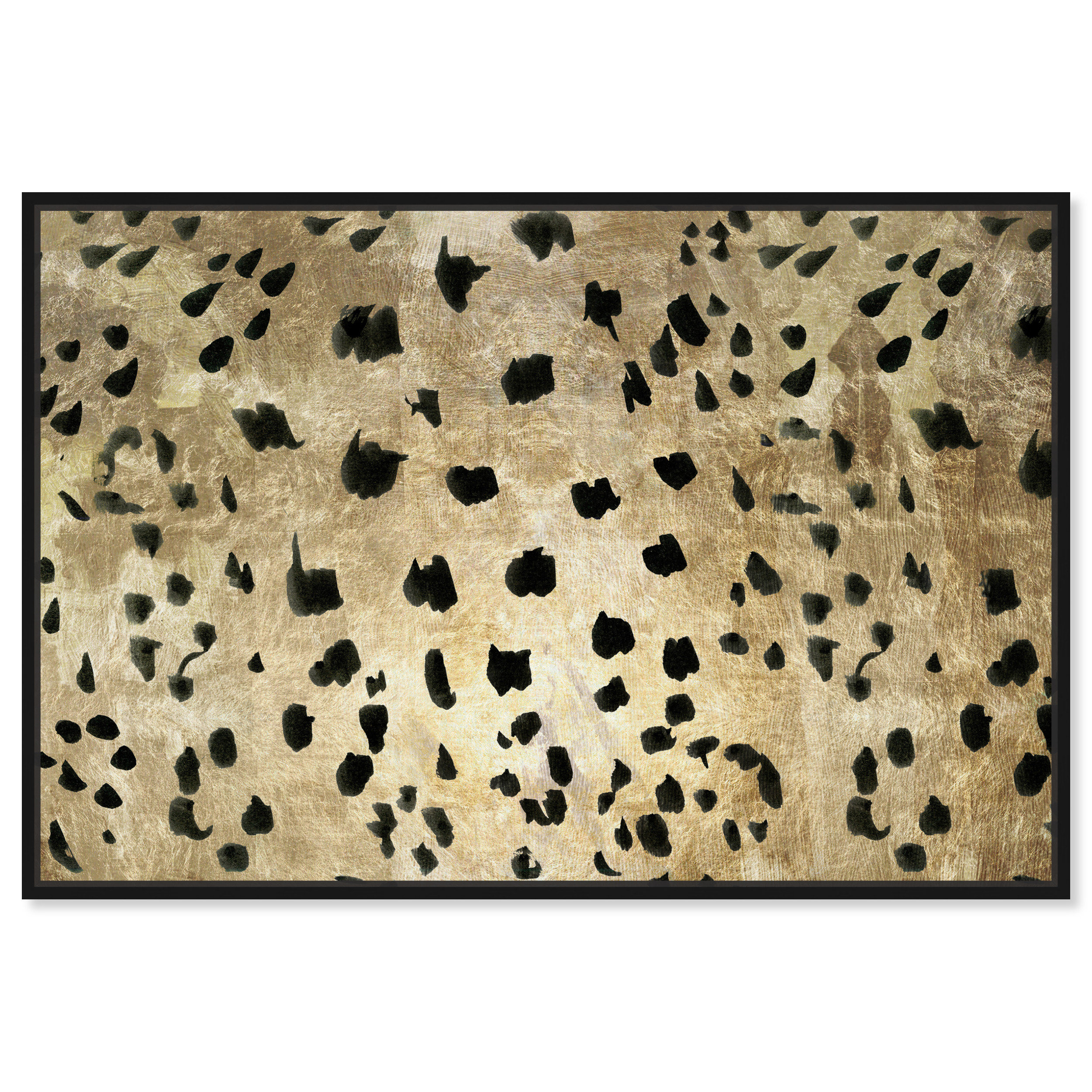 Buy Fine Decor Furs Leopard Animal Print Wallpaper Natural Orange / Black