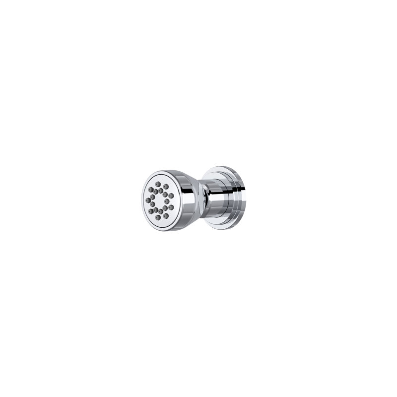 1.88" Single Function Body Spray, Polished Chrome