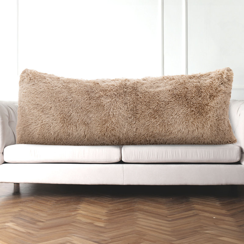 Down Alternative Plush Pillow, Taupe