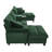 U-shaped Sectional Sofa (Green)-313851775