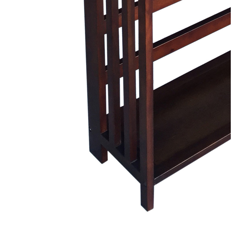 Bibliothèque étagère Brookshire, (Trois tablettes) H 60 po x l 32 po x P 10 po