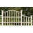94.9'' H x 106.9'' W Vinyl Lattice Panel Trellis