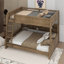 Lit double superposé au-dessus de grand lit double avec rangement-1984445423