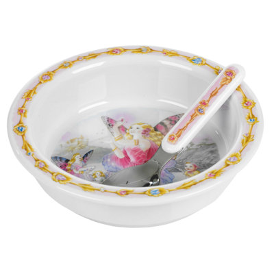 Noreen Cereal Bowl and Spoon