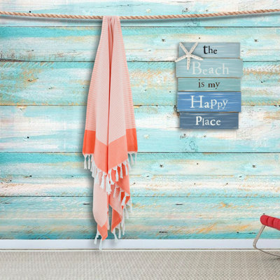 Elegant Thin Stripe Turkish Cotton Beach Towel