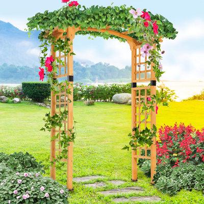 Garden Trellis 90In - Elevate Your Backyard To A New Level Of Beauty Arch Transform Into Beautiful