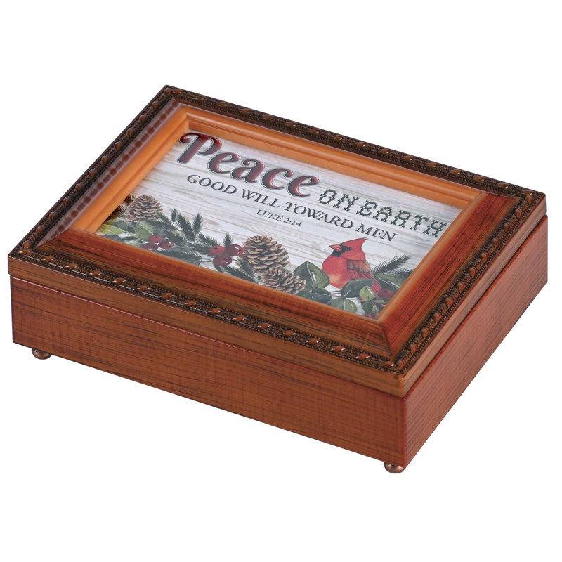 Boîte à musique de Noël Peace On Earth