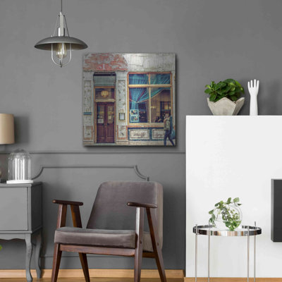 «Dalston pub» par Keri Bevan, art mural en métal