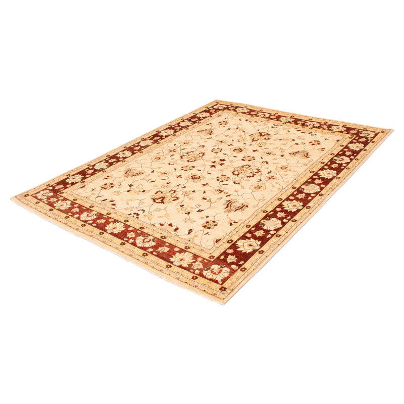 Tapis ivoire Chobi Finest 9 po 2 po x 12 po 0 po