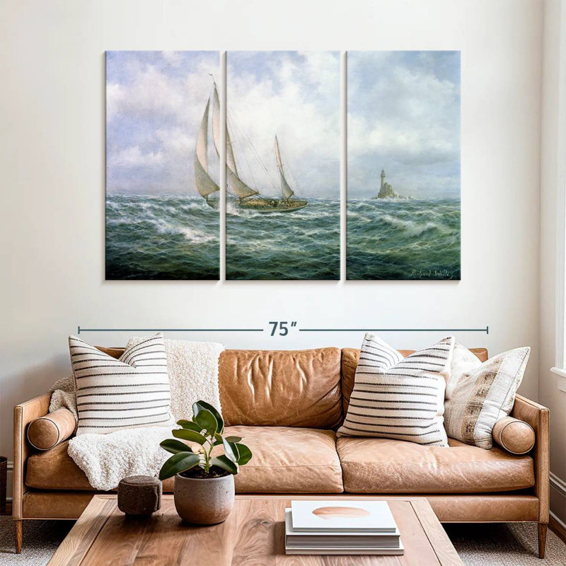 Mehar Fastnet Abeam, 42" H x 65" W