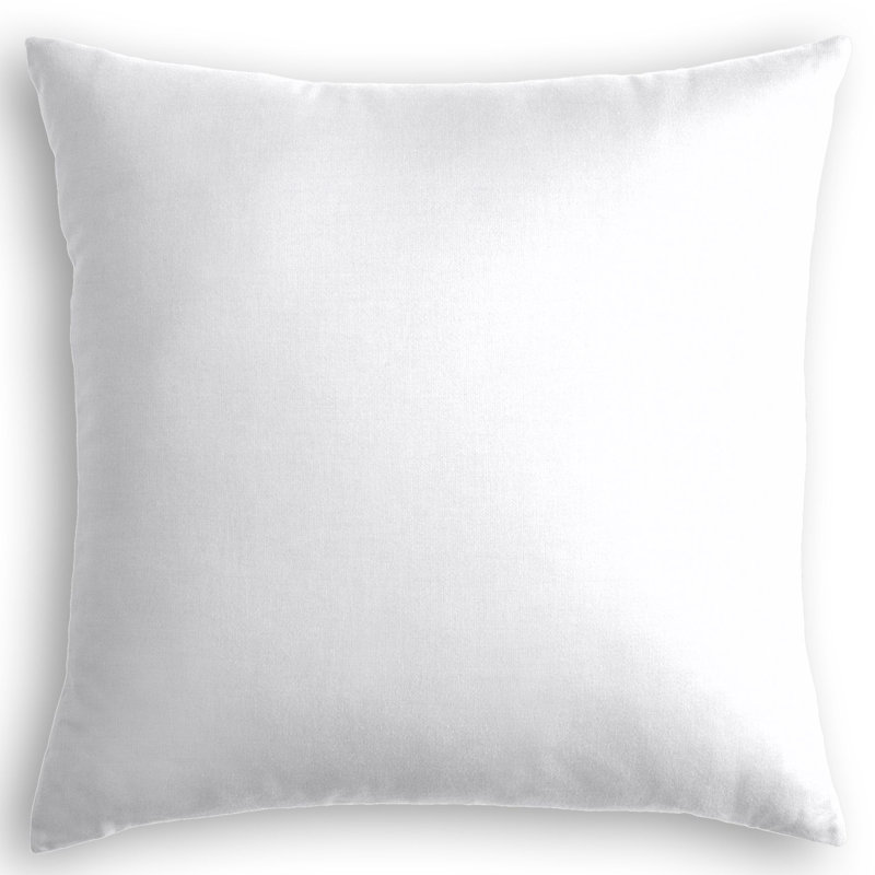 Spikey Square Pillow Cover & Insert, Optic White, Square 16"
