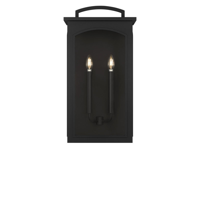Modesto Wall Lantern, 24.13" H x 12.5" W x 9.37" D, 2