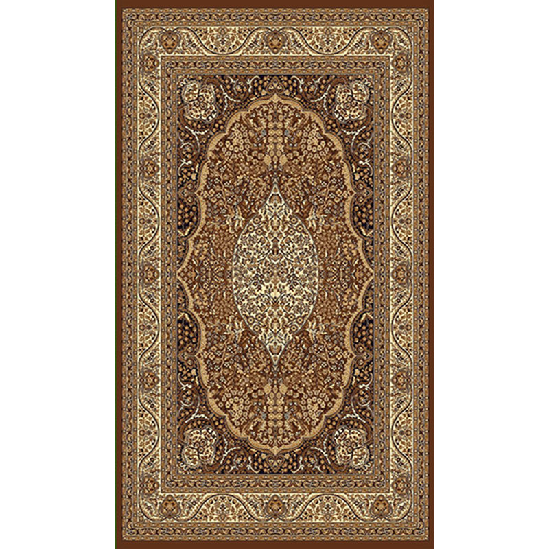 Tapis oriental Nilufer, Chocolat