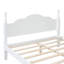Ensemble de chambre à coucher 3 pièces, lit plateforme en bois et deux tables de chevet-304526173-304526162