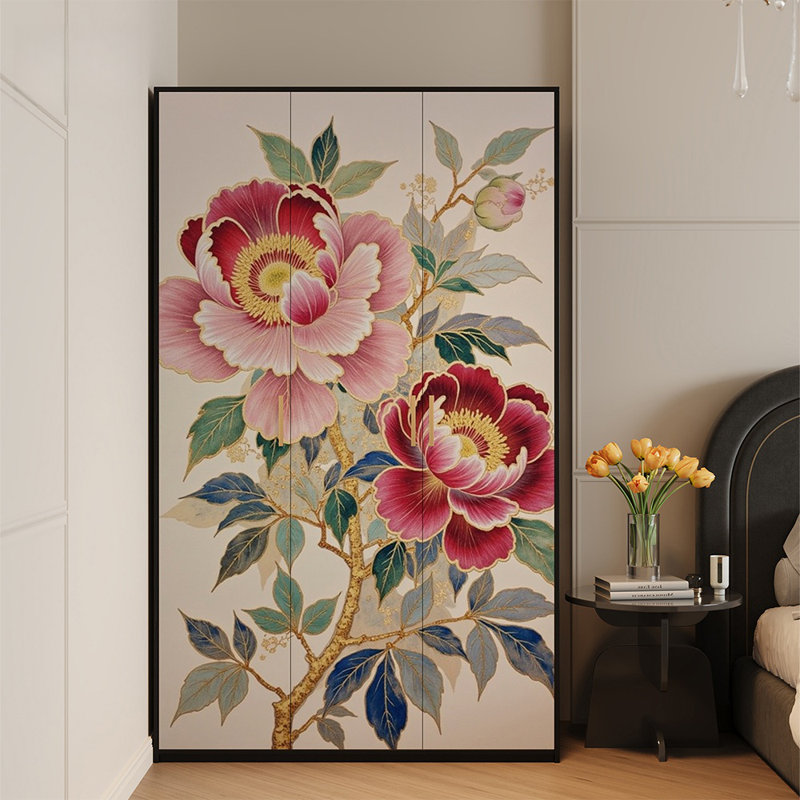 Armoire de chambre des maîtres française rétro