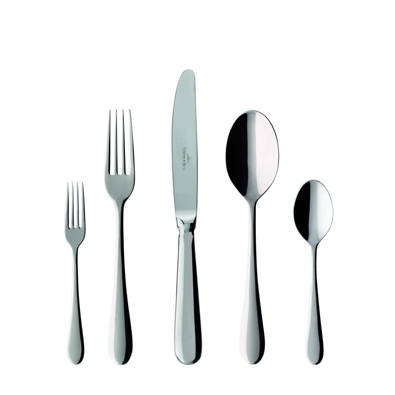 Oscar 20 Piece Stainless Steel Flatware Set, Service for 4