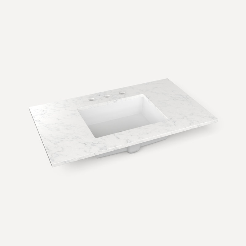 Quartz Stone Vanity Top, Lyra