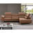 Cartagena 117 " Faux Leather L-Shaped Sectional-113334039-93907392