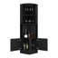 Armoire de bar d'angle, support en verre, armoire à double porte, huit supports à vin intégrés