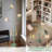 Vintage 3-Headed Flower Floor Light