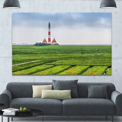 " Westerheversand Lighthouse Panorama "