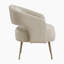 Fauteuil d'appoint 27,5 po Candide Modern Glam-1690656006