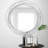 Baeddan Metal Flat Wall Mirror-545581789